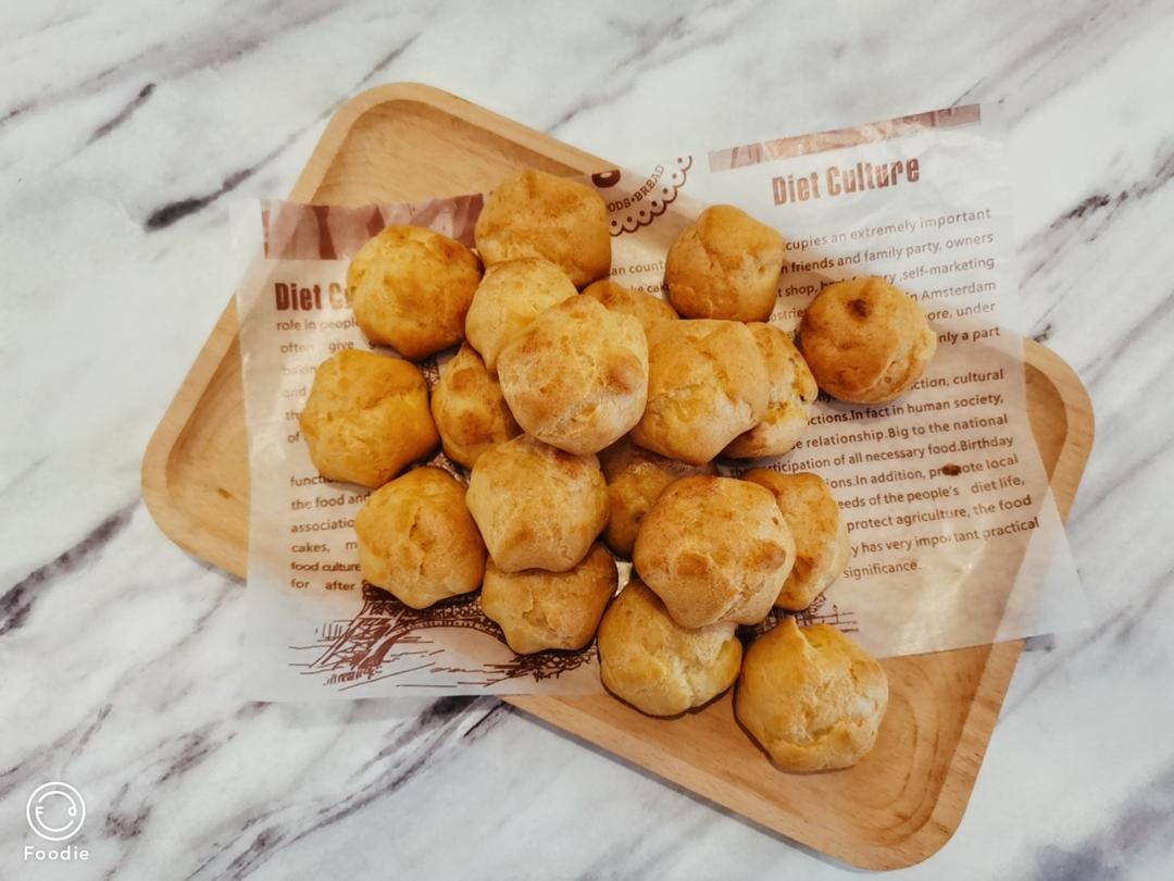 烘焙小白都能成功的             mini泡芙