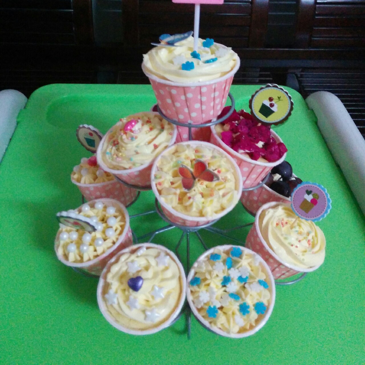 鲜奶油戚风杯子蛋糕（纸杯蛋糕）