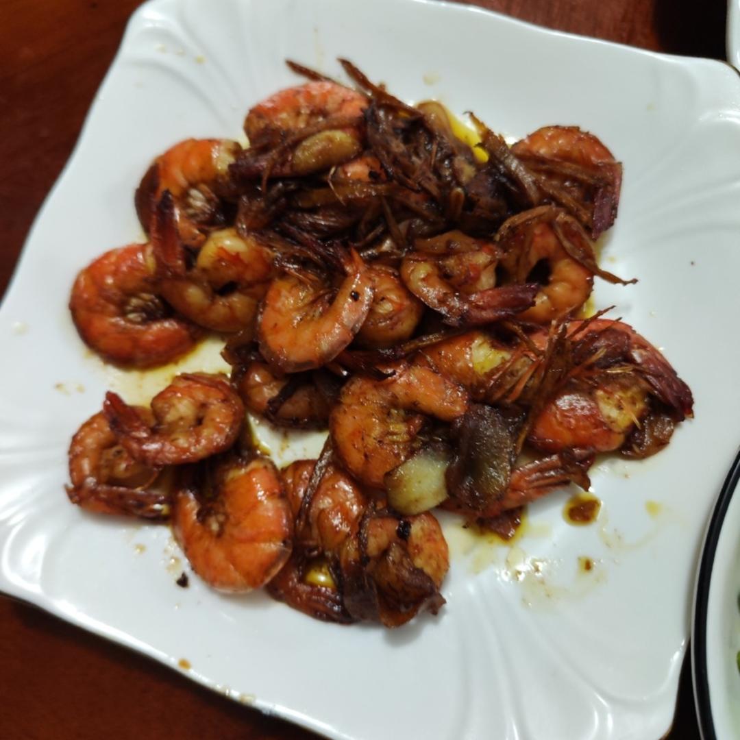 家庭版油焖大虾