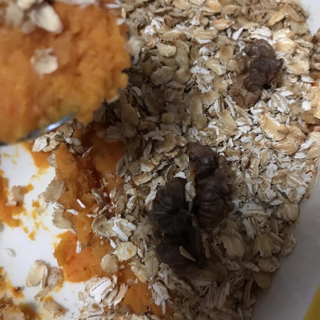 粉糯红薯泥配燕麦酥丨健康·三餐
