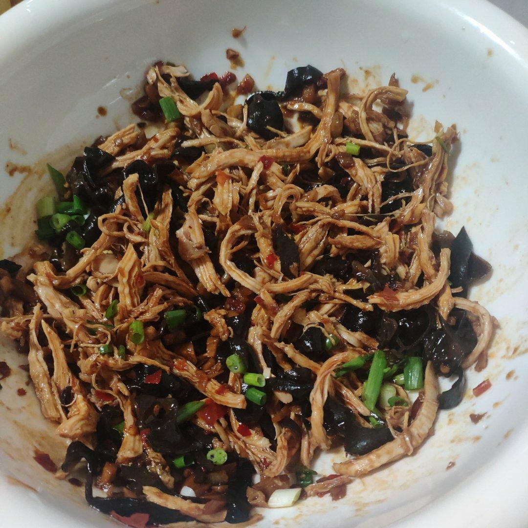 香辣凉拌鸡丝