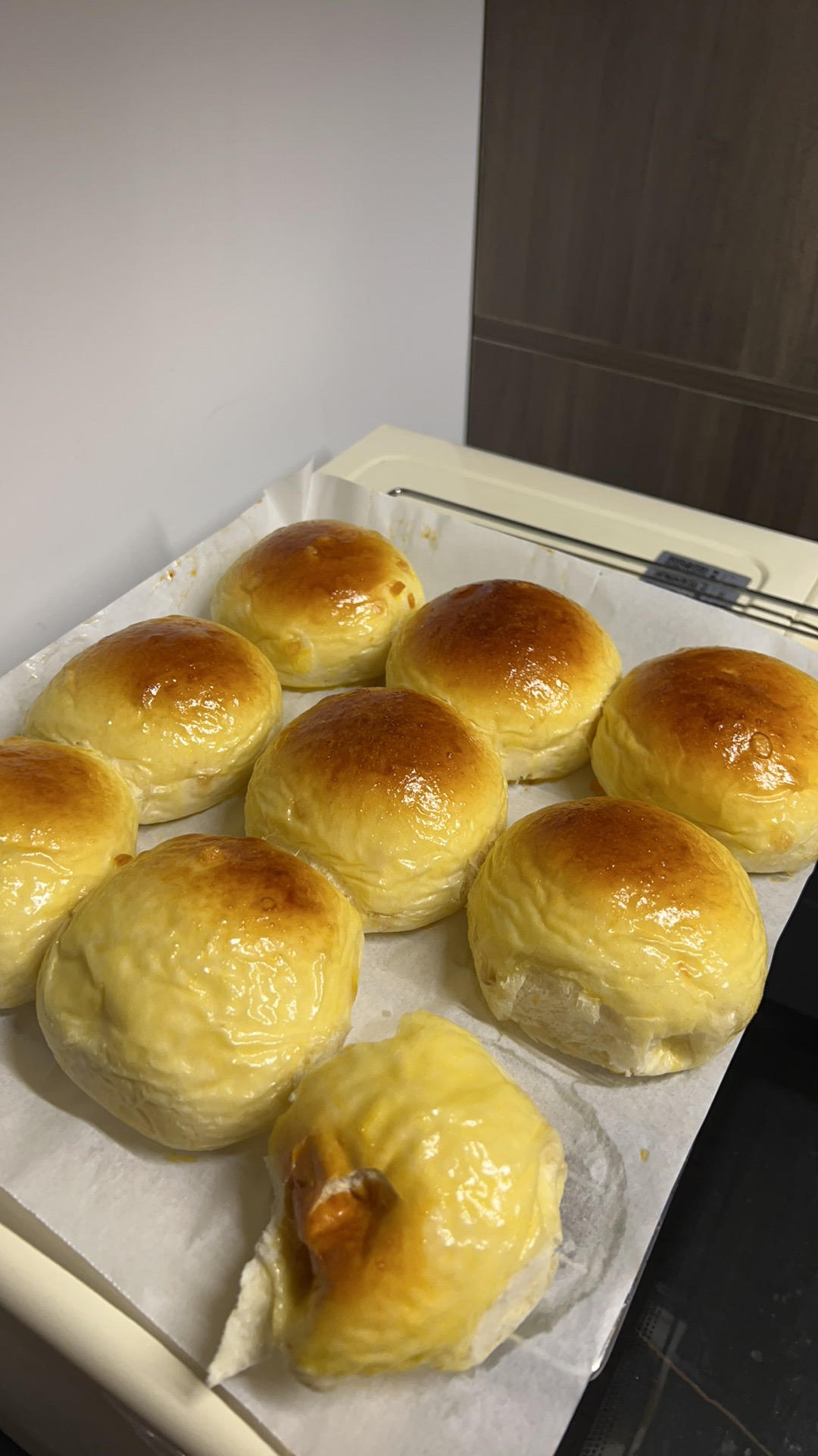 超软奶酪蔓越莓小餐包｜波兰种&冷藏发酵