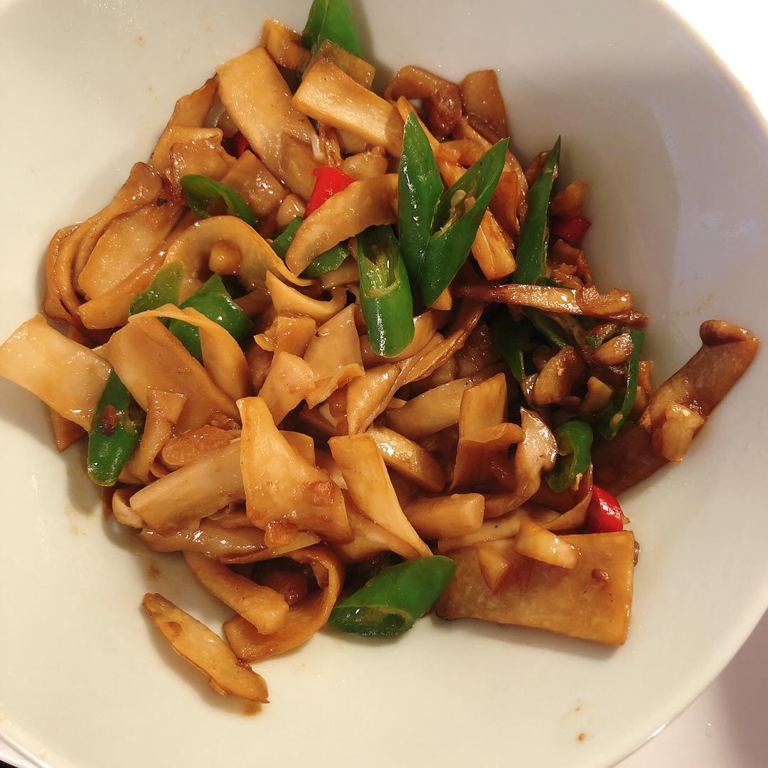 湘菜版｜辣炒杏鲍菇的做法