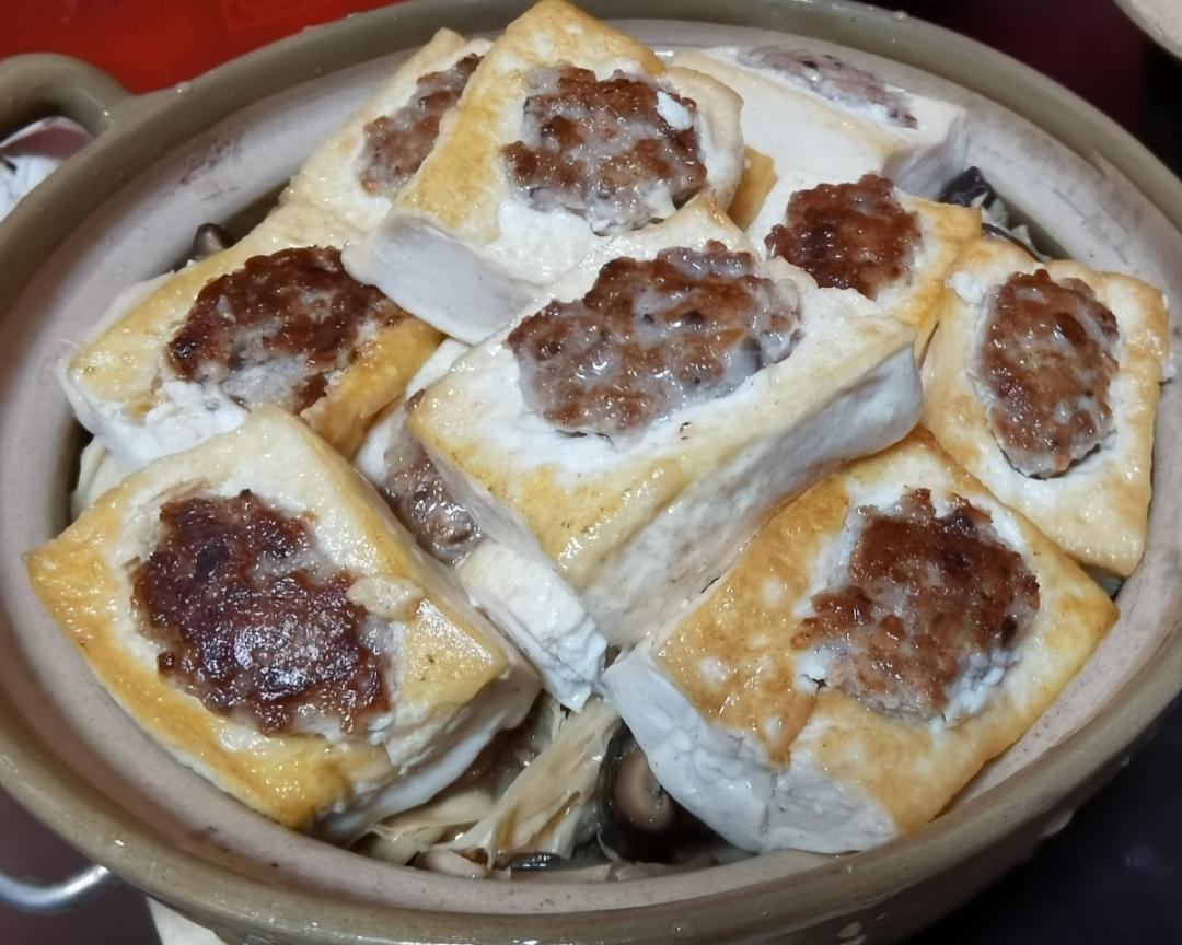瑶柱腐竹豆腐煲-粤式家常菜的做法