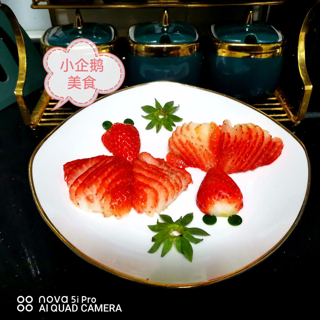 各种草莓拼盘🍓🍓创意水果拼盘持续更新