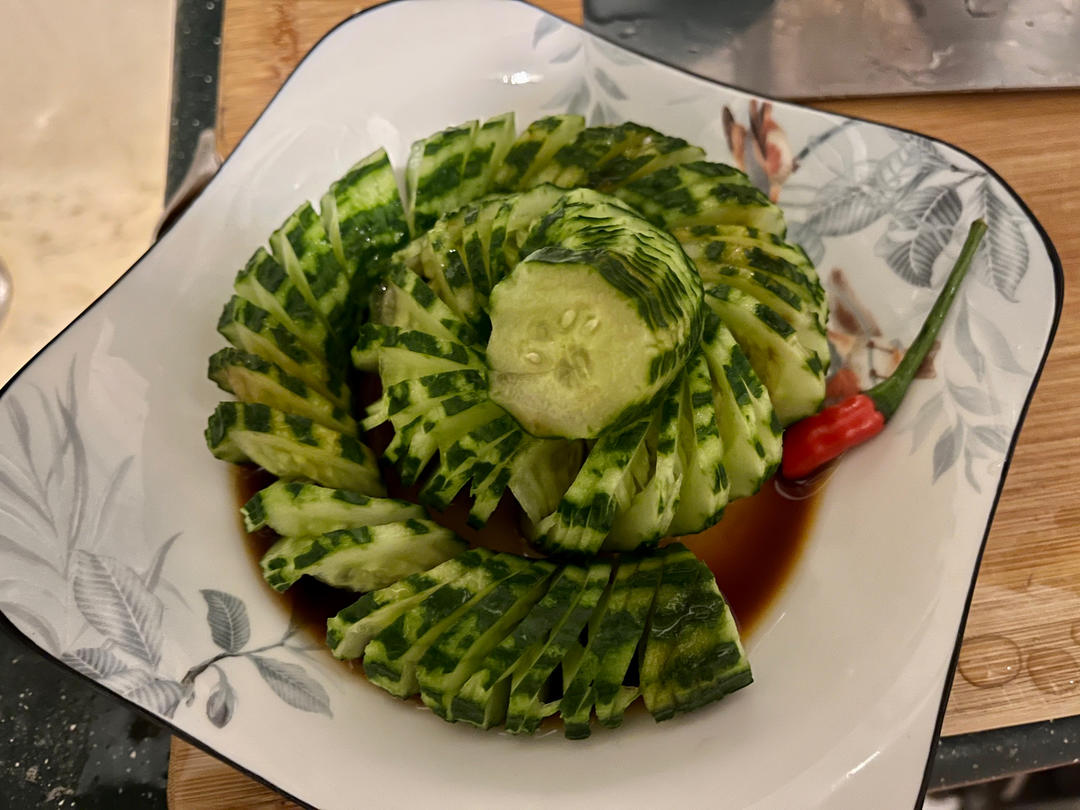 小羽私厨之蓑衣黄瓜