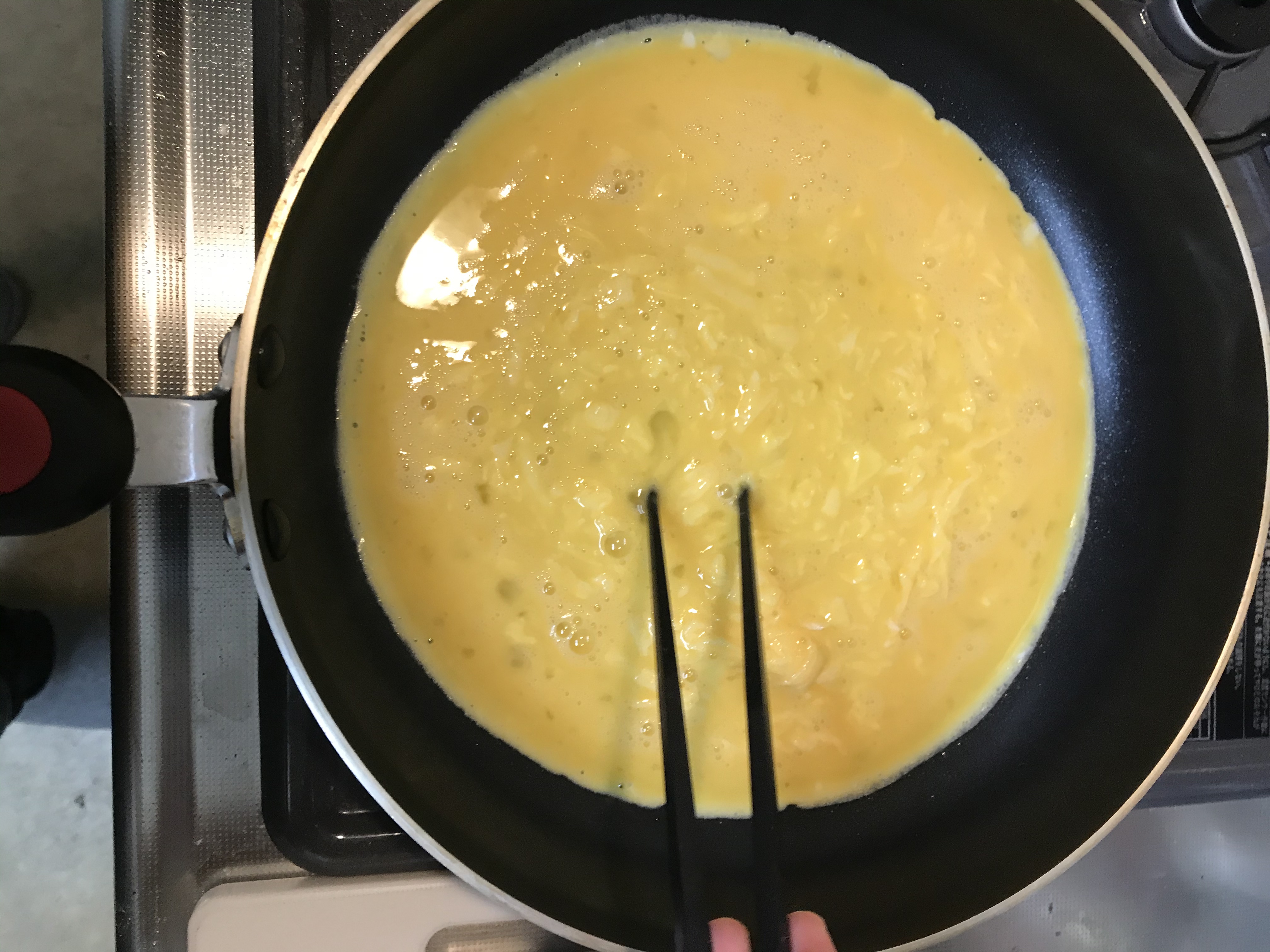日式流心蛋包饭的做法 步骤10