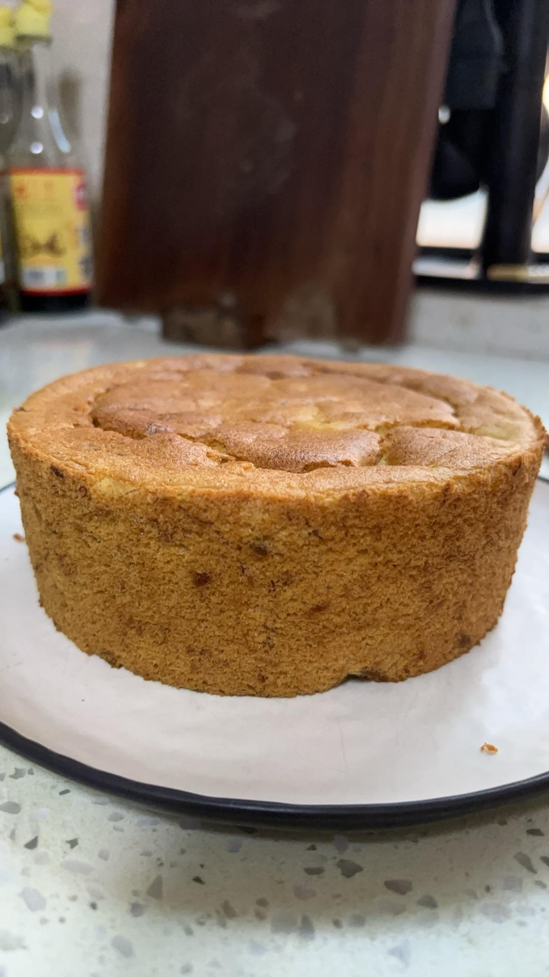 香蕉戚风蛋糕