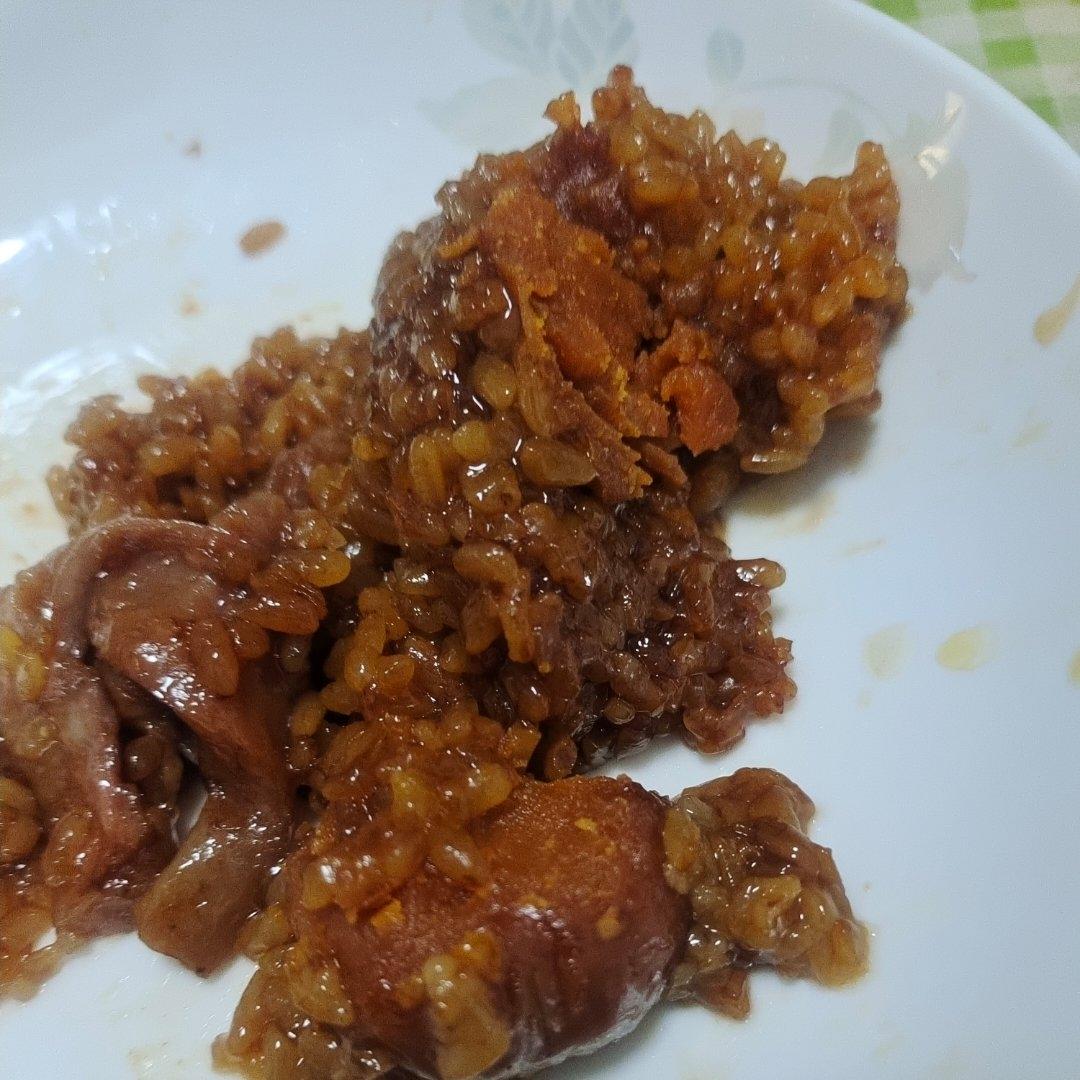 五花肉蛋黄粽