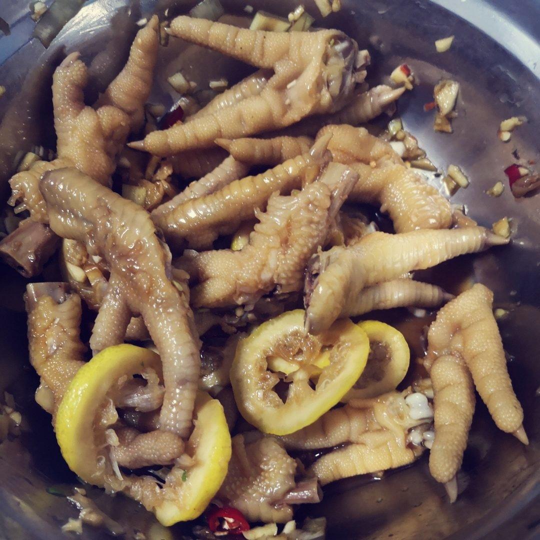 【柠檬酸辣鸡爪】自制超级无敌美味的网红鸡爪
