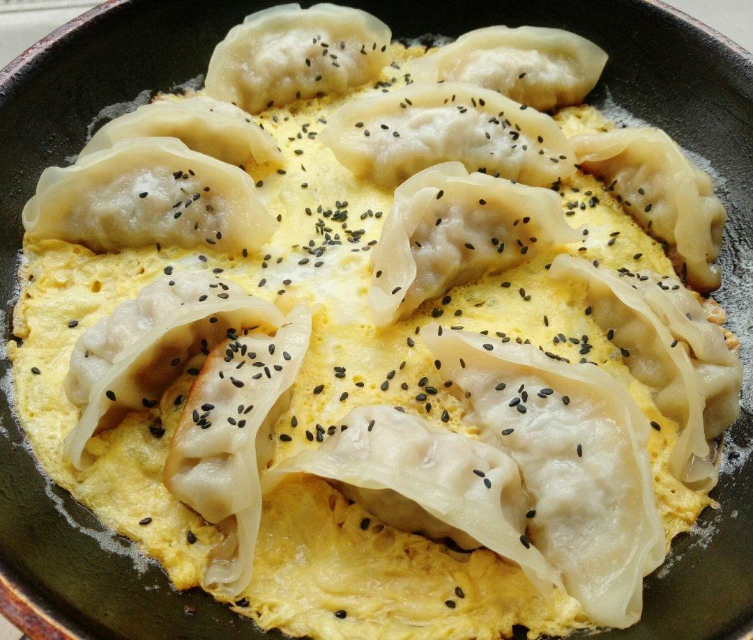 懒人快手抱蛋煎饺
