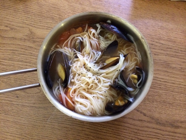 冬阴青口汤面