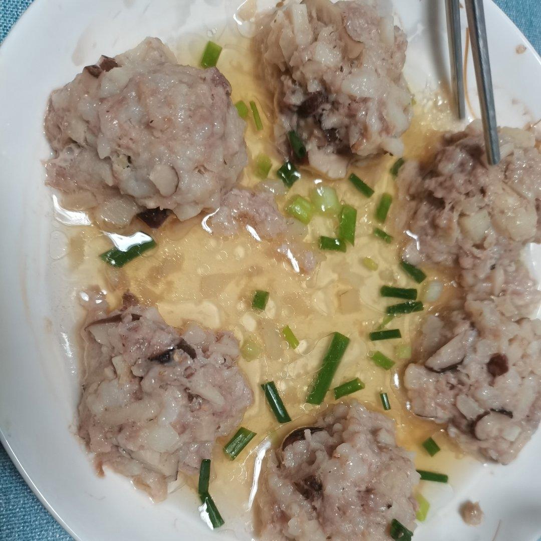 香菇蒸肉饼