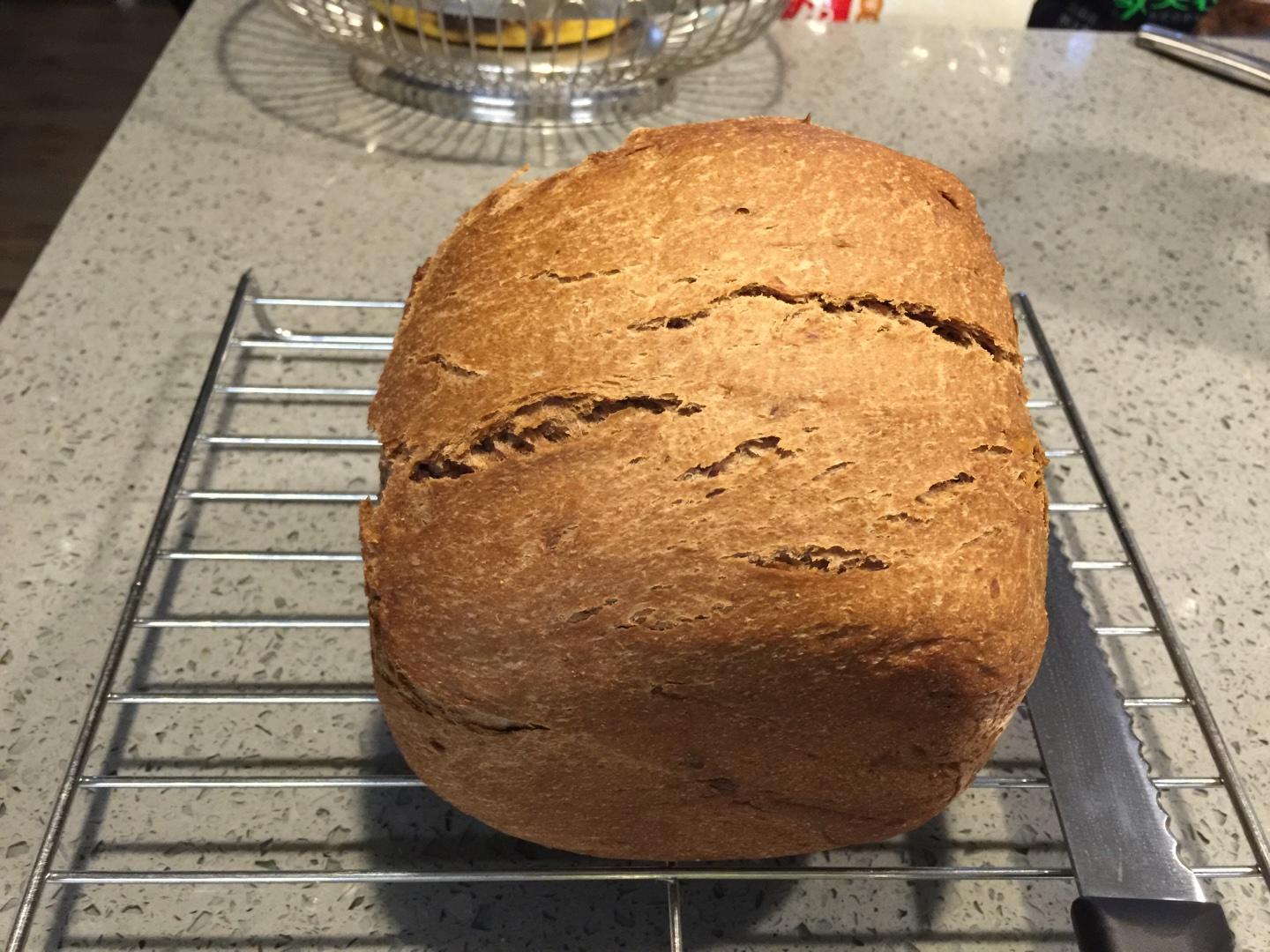 全麦面包（面包机）的做法