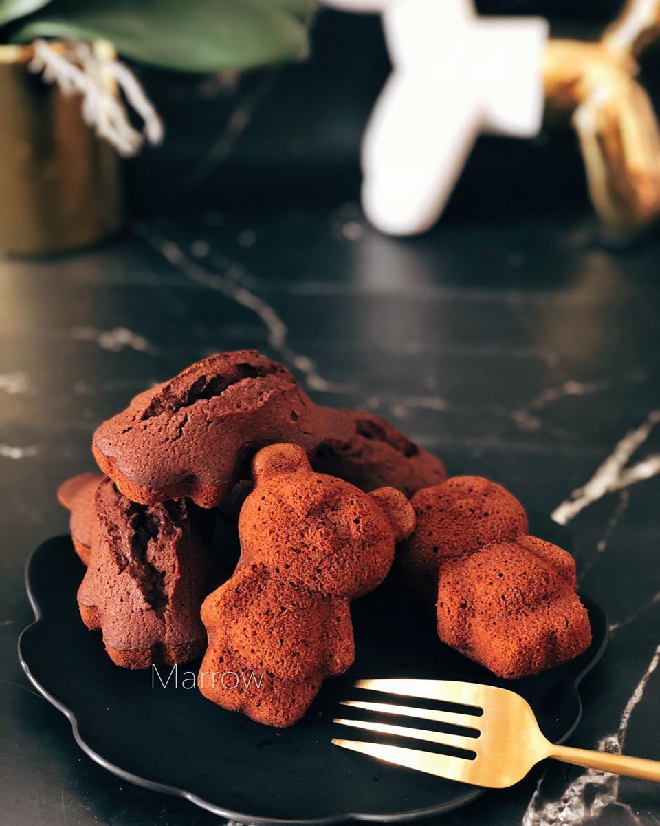 焦糖巧克力费南雪