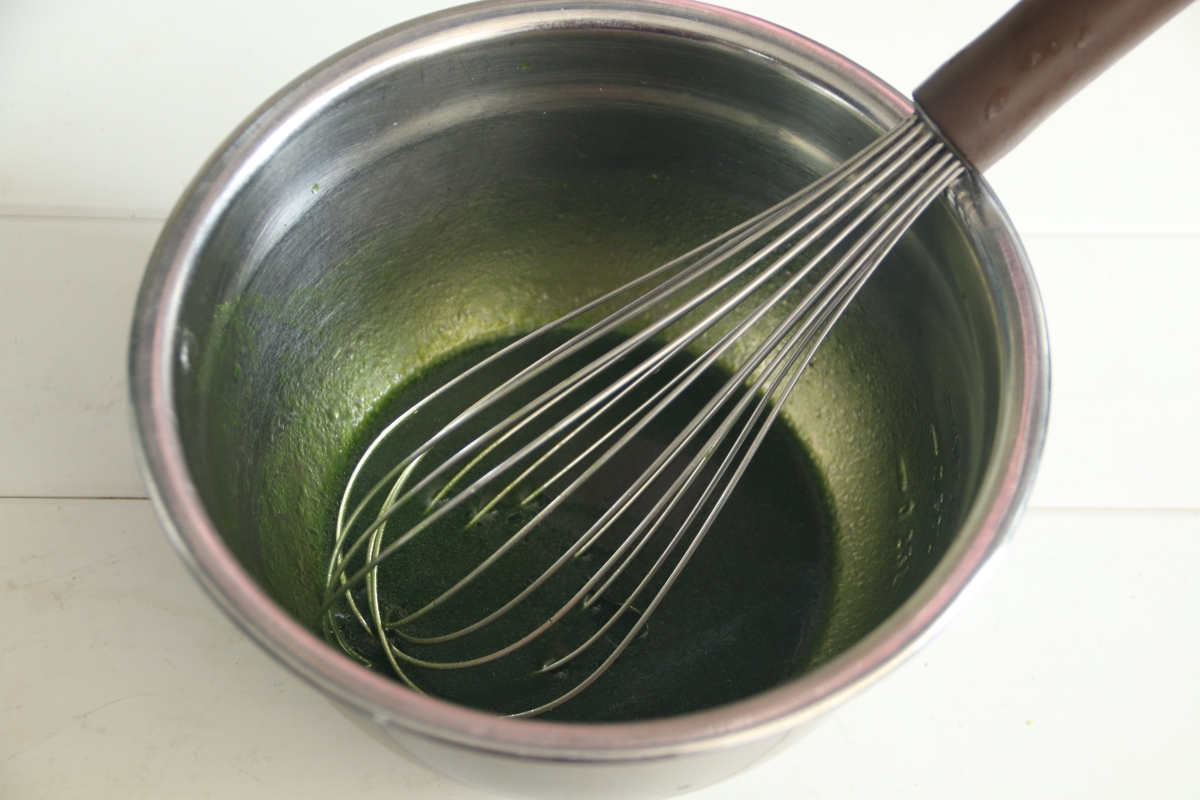 绿蛋糕-斑斓蛋糕卷的做法 步骤1