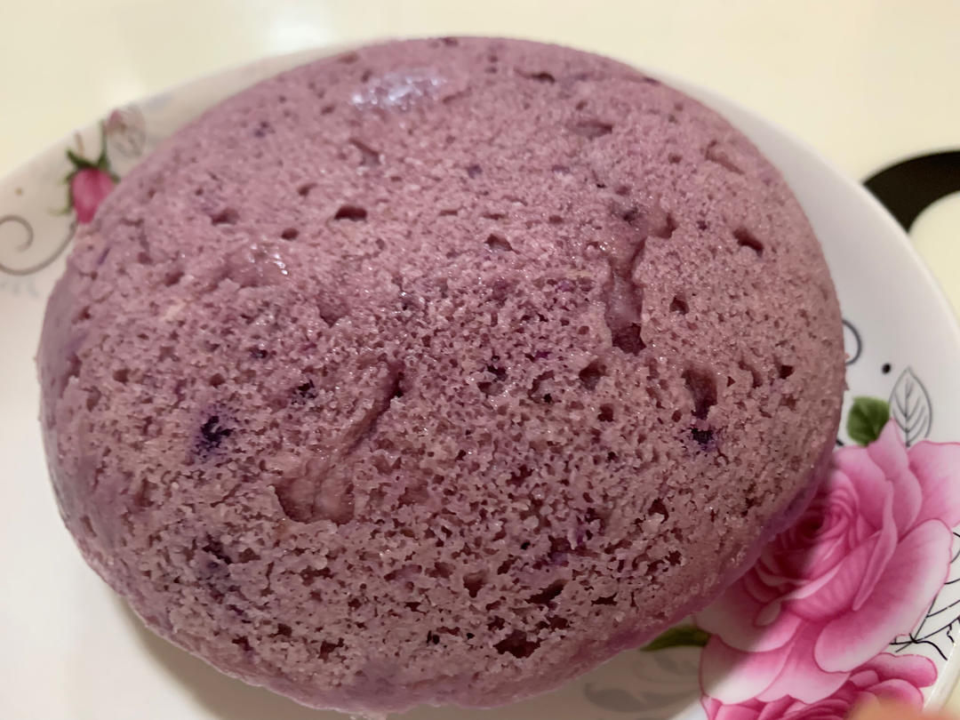 紫薯发糕