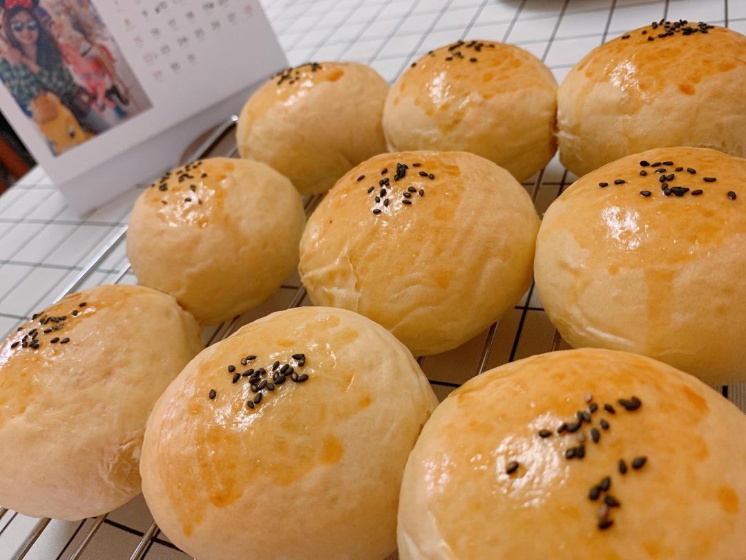 牛奶红豆小餐包