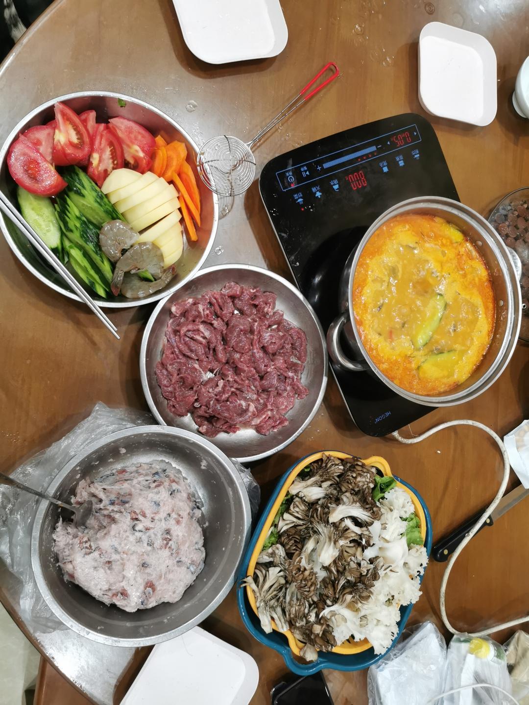 在家自制冬阴功/网红泰式火锅