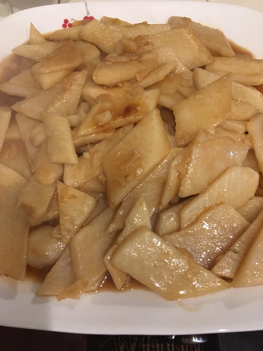脆炒山药