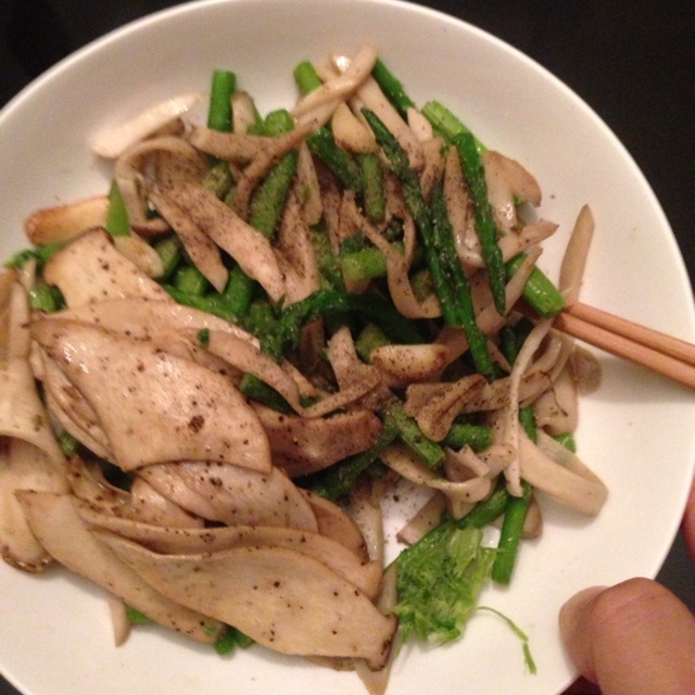 干煎杏鲍菇