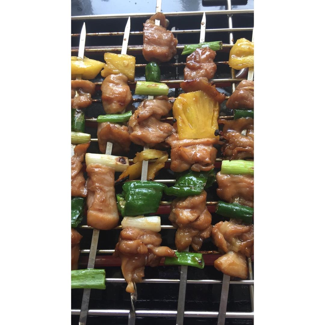 日式居酒屋 葱香鸡肉串 Chicken Teriyaki Skewers