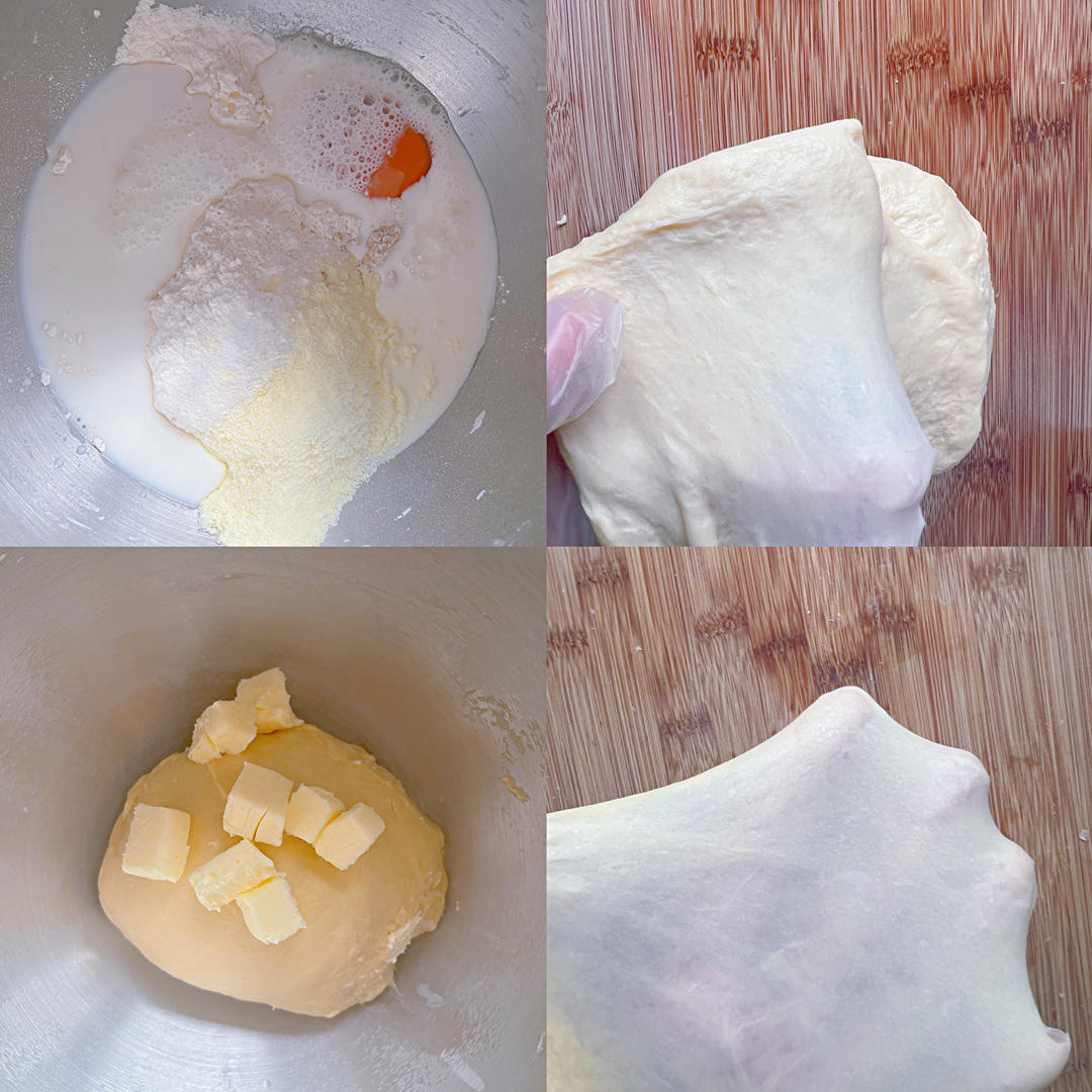 纯奶手撕吐司的做法 步骤1