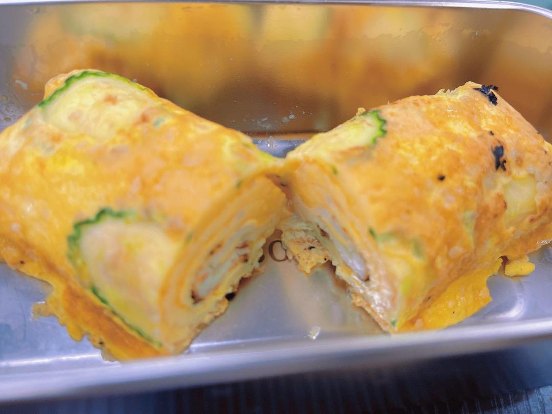 刷爆朋友圈的黄瓜贴面玉子烧