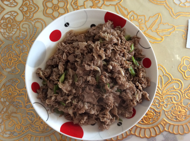 葱爆羊肉