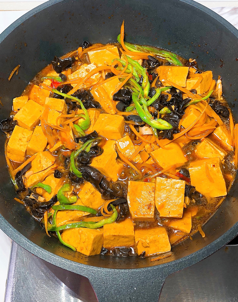 鱼香豆腐❗️太下饭了 豆腐这么做米饭不够吃的做法