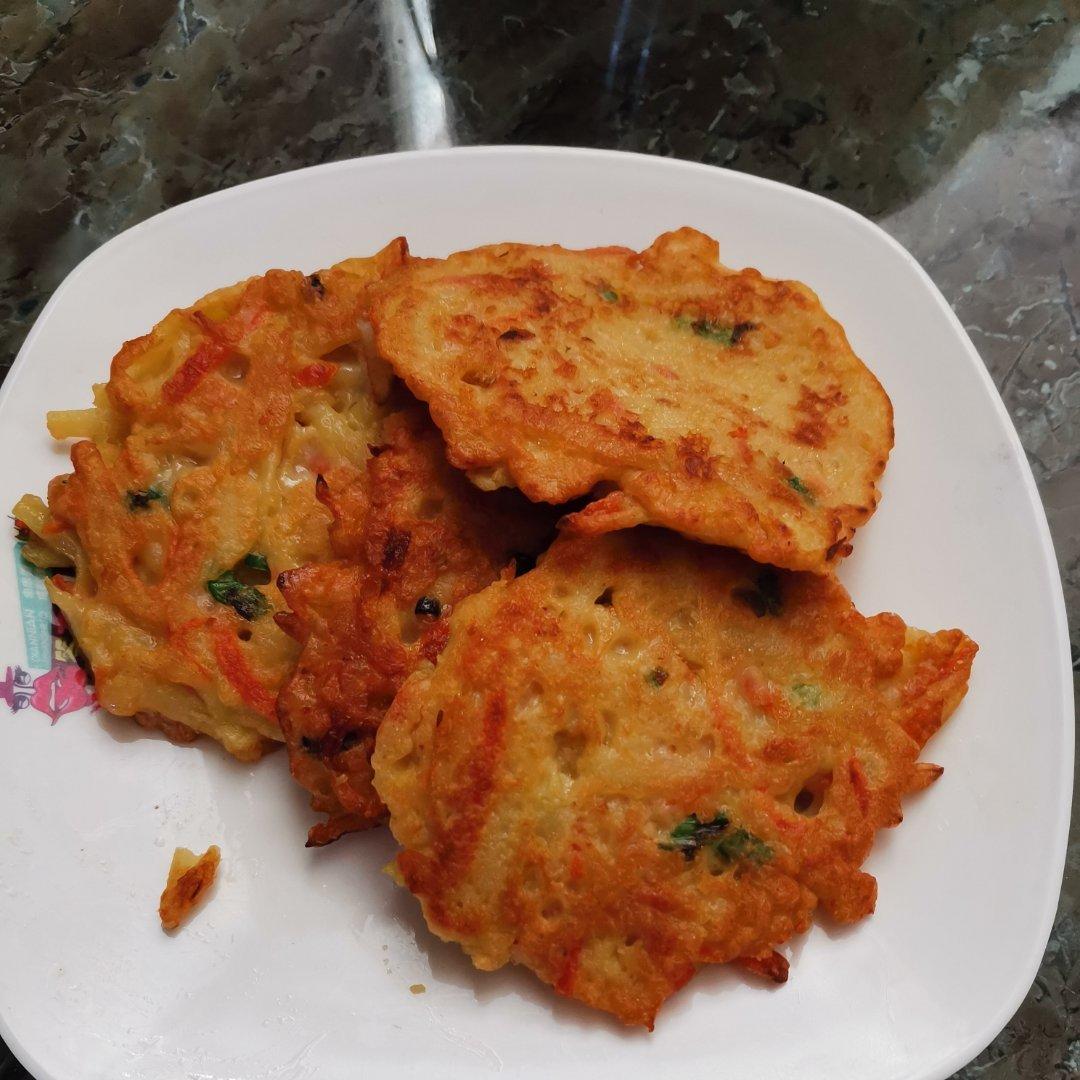 香煎土豆饼，好吃到光盘的早餐饼