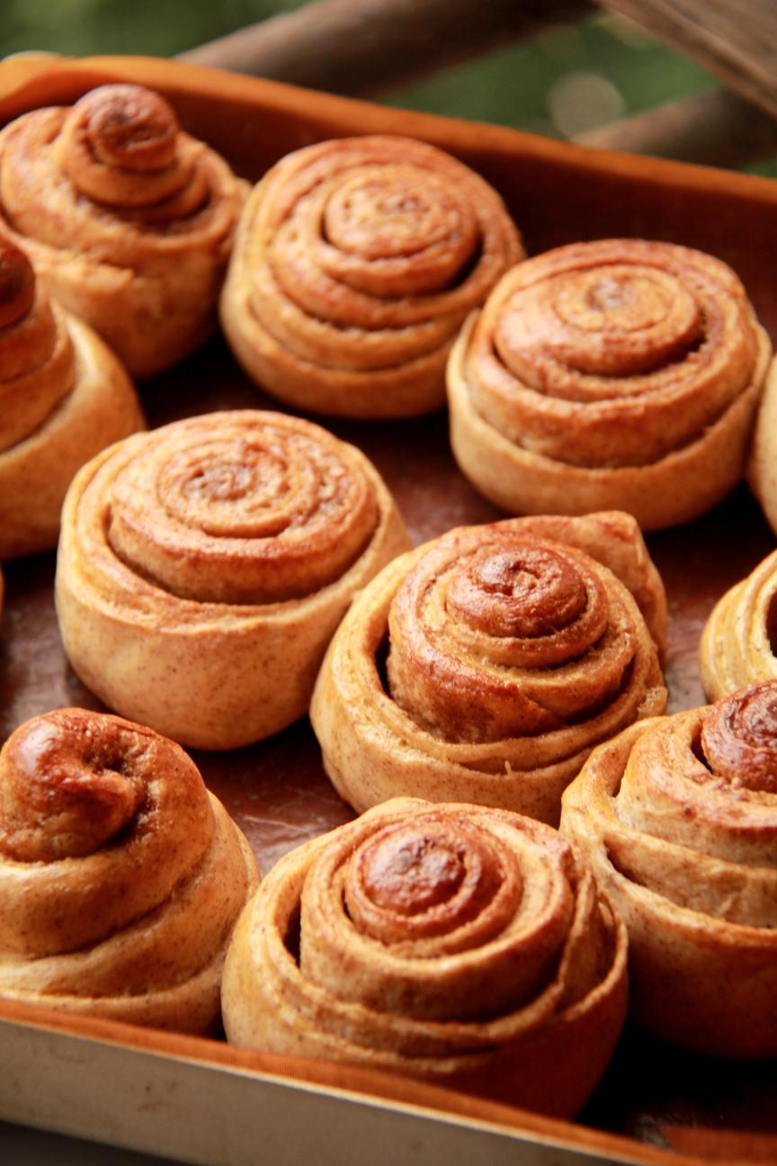 没有什么比这个红糖肉桂卷更适合秋天了！
