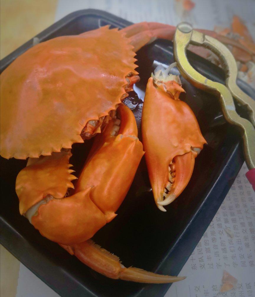 清蒸大青蟹