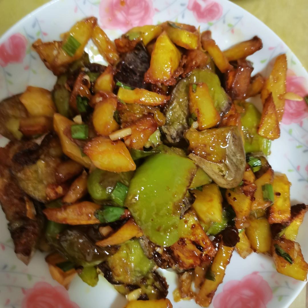 极简少油地三鲜