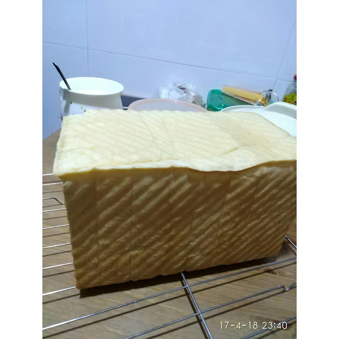 夺命软吐司(๑´ڡ`๑)超软拉丝极速方便的一次发酵吐司