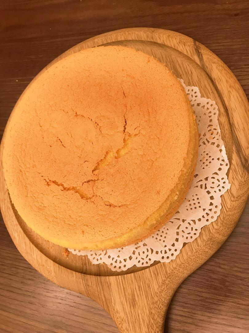 步骤最全面的戚风蛋糕（八寸）做法，成功率高！