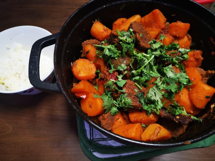 红焖孜然牛腱#秋季保胃战#