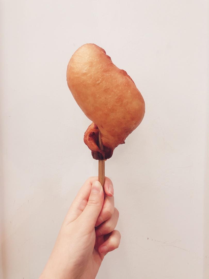 鸡腿面包
