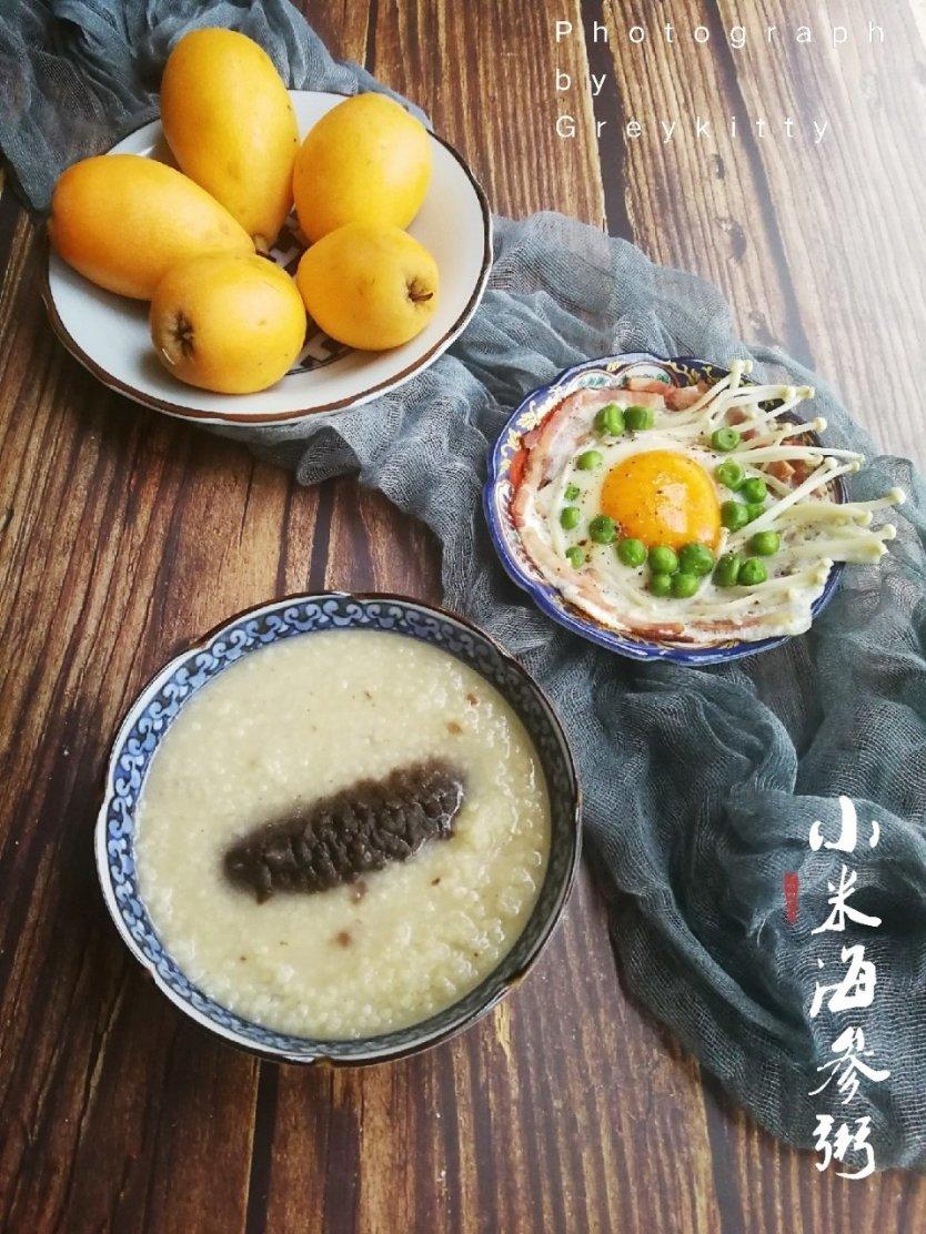小米海参粥