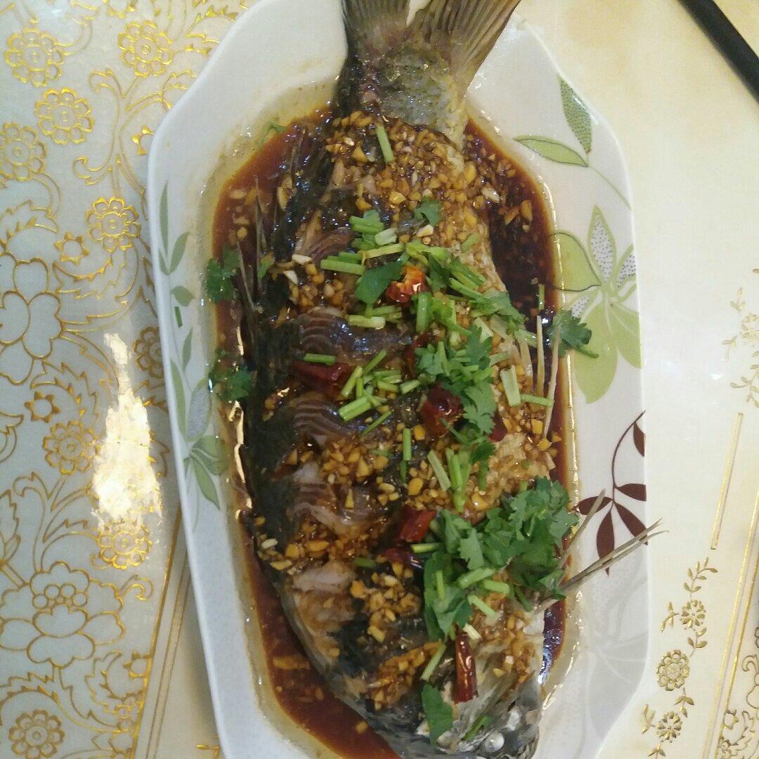 手机用户3673murw做的蒜泥鲤鱼