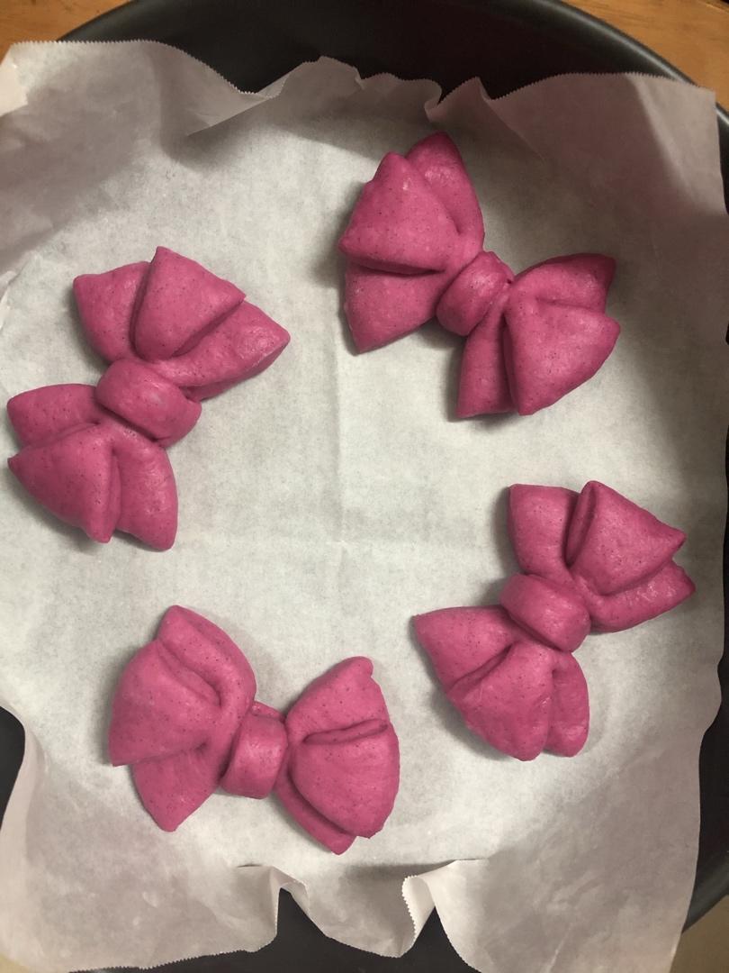 🎀新手友好—老阿姨的少女心蝴蝶结面包（多图详细）