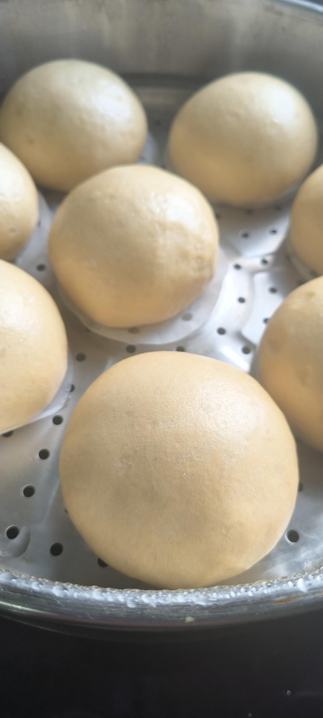 有着面包口感的红糖馒头（一次发酵）