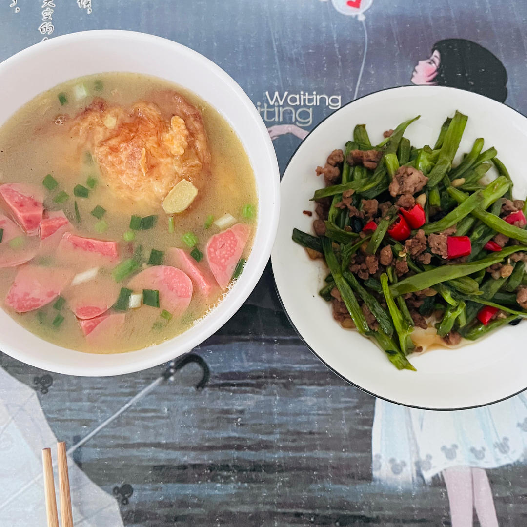 香辣下饭空心菜梗