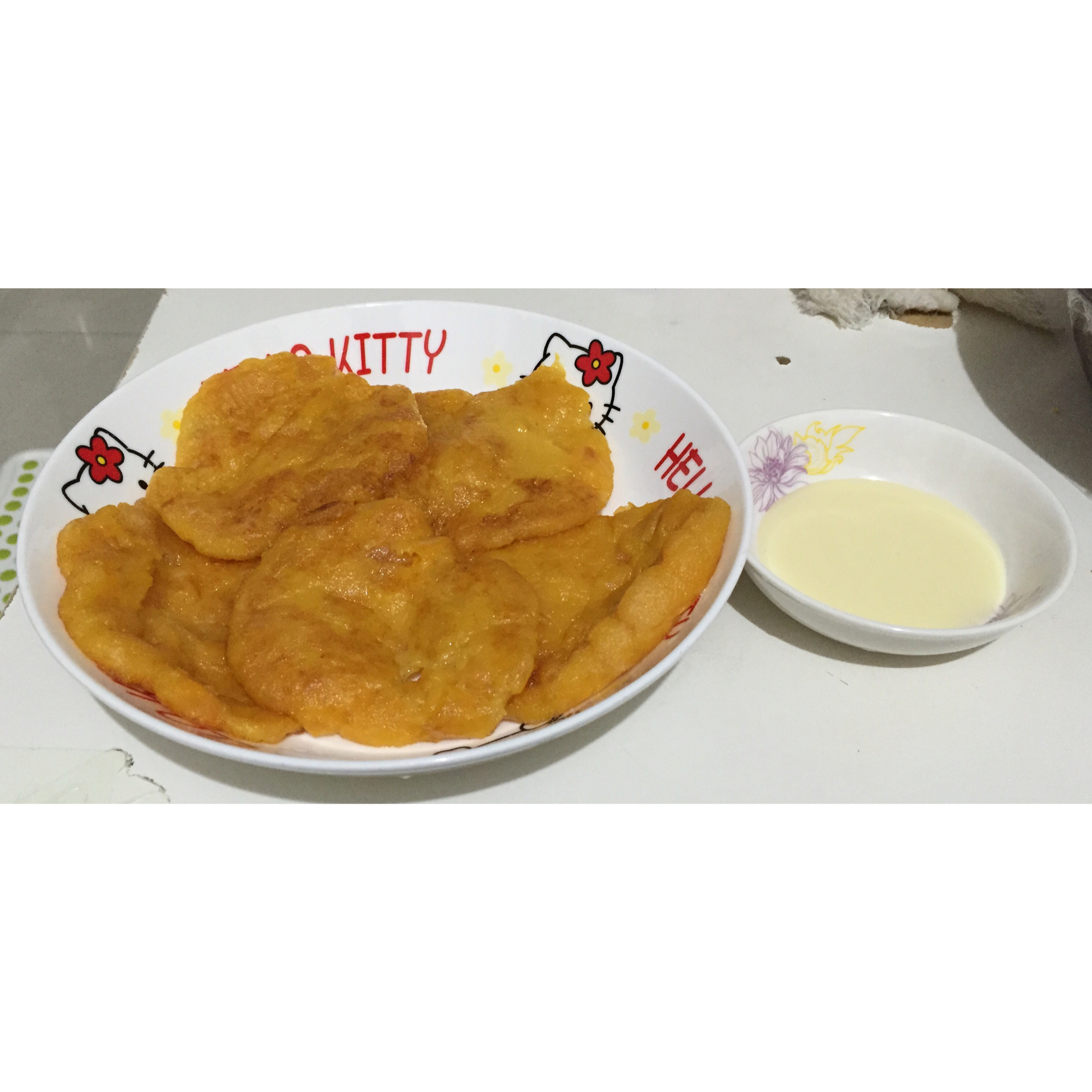 糯米红薯饼