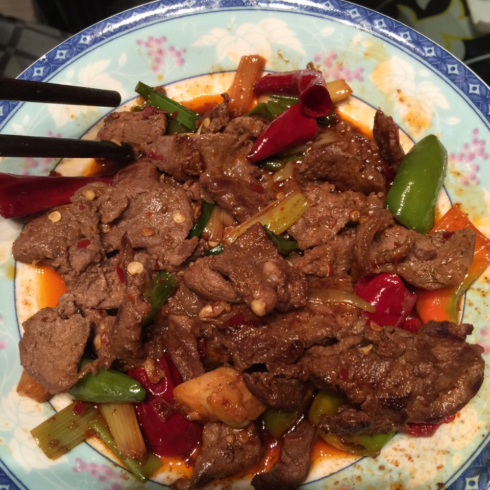 小炒牛肉