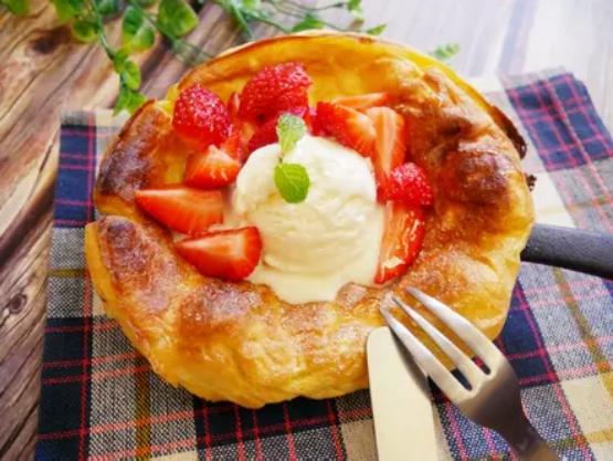 零失败「草莓荷兰松饼」