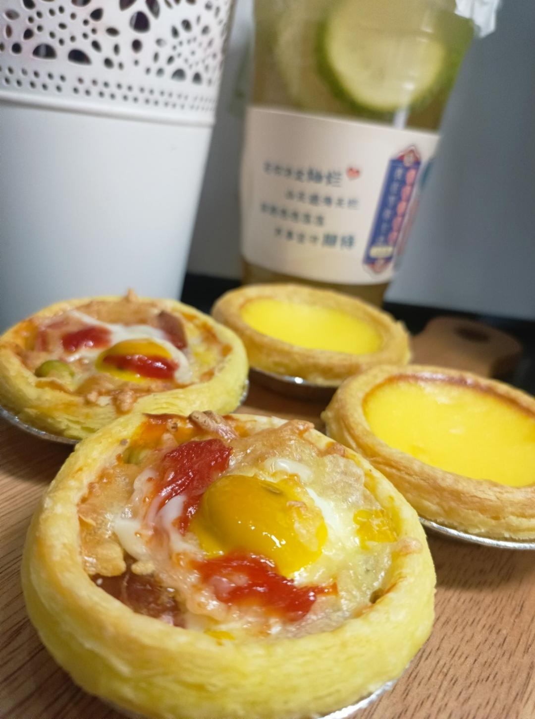 让宝宝毫无抵抗力的鹌鹑蛋披萨蛋挞杯