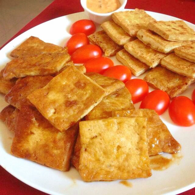 家常煎豆腐