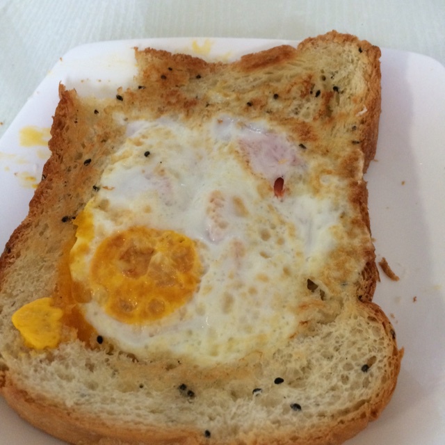 一片面包的三明治