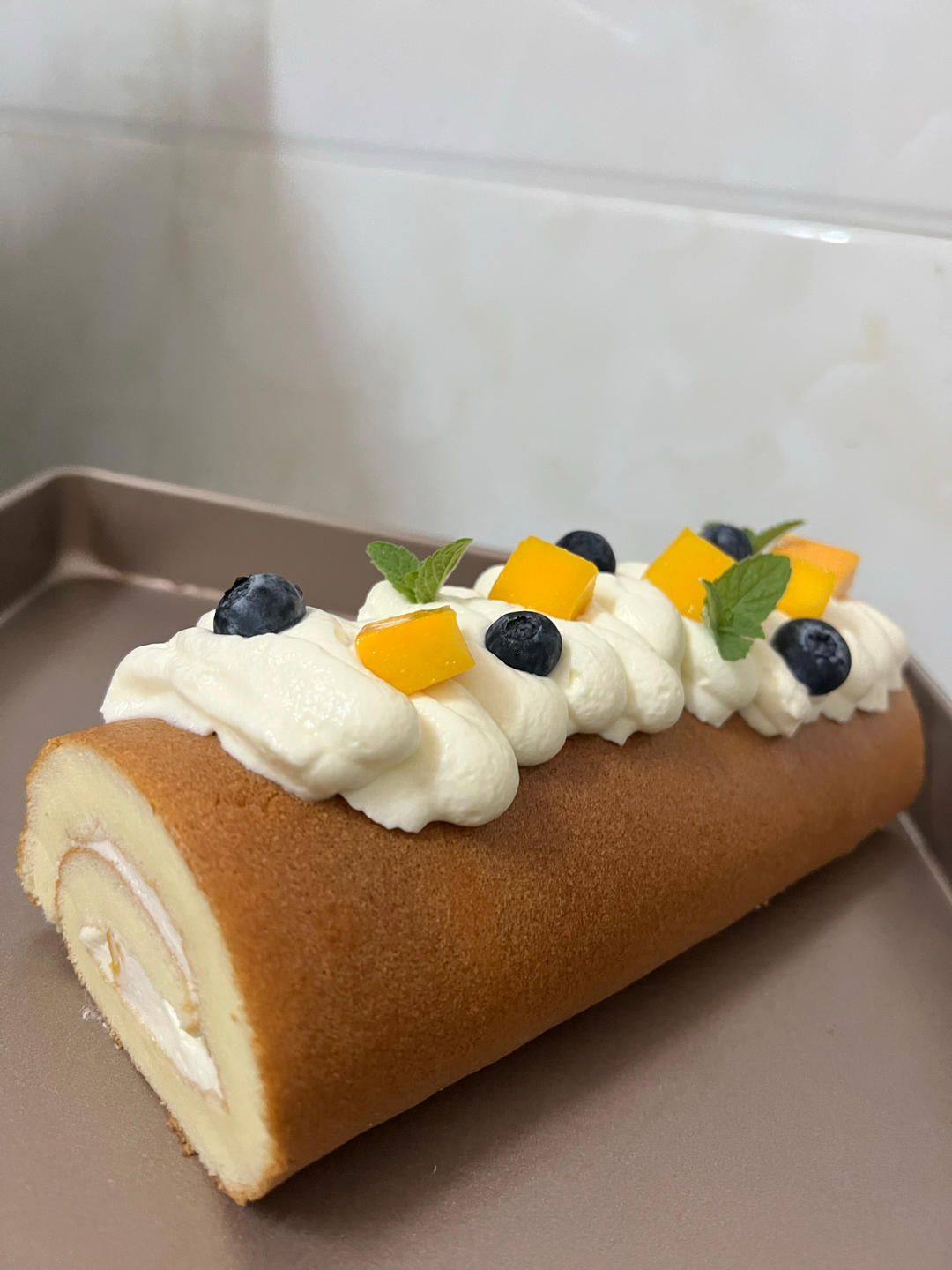 原味基础蛋糕卷(小五卷)